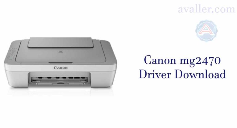 canon mg2470 driver