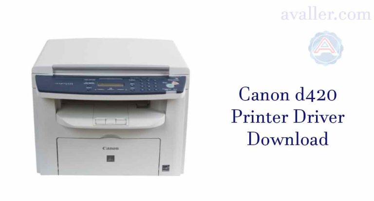 Canon d420 Printer Driver