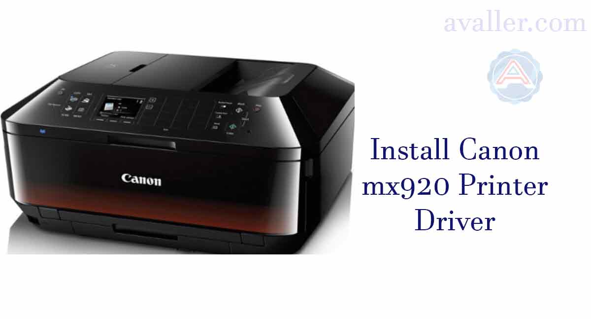 canon mx920 printer driver