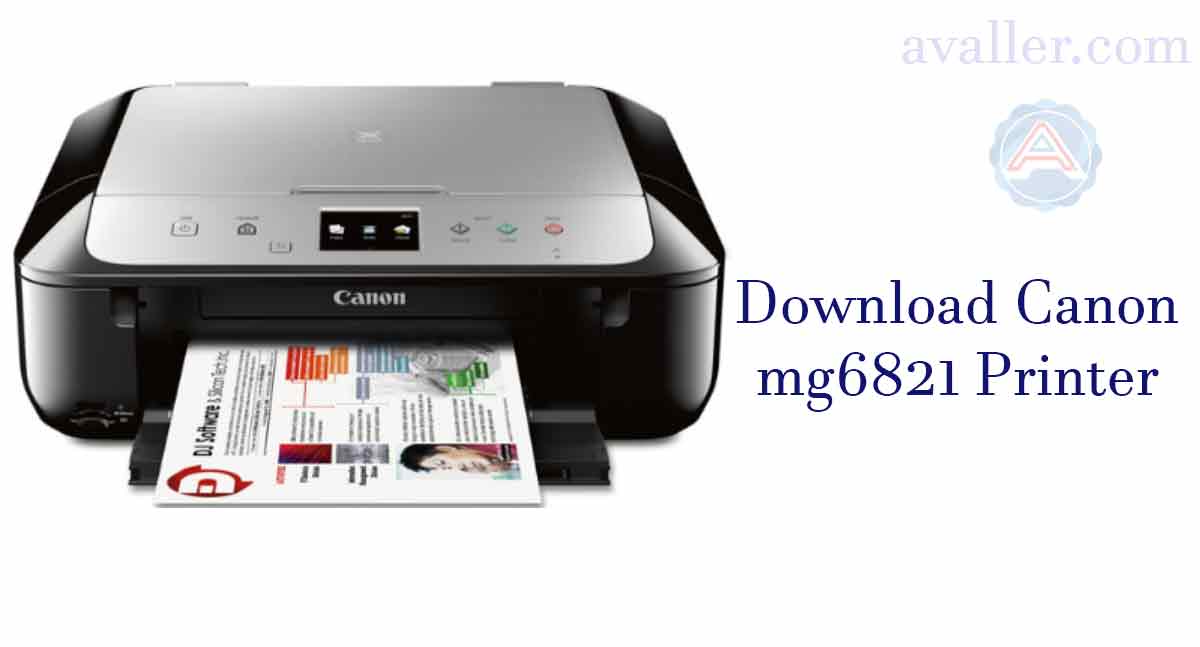 canon mg6821 printer